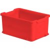 Úložný box AJ Produkty Plastová přepravka 54 l 600x400x300 mm červená