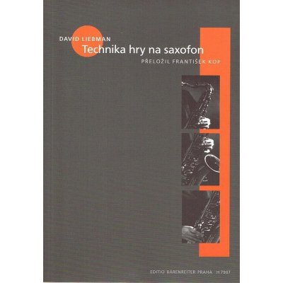 Liebman David | Technika hry na saxofon