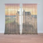 Sablio Záclony Hrad: 2ks 150x250cm – Hledejceny.cz