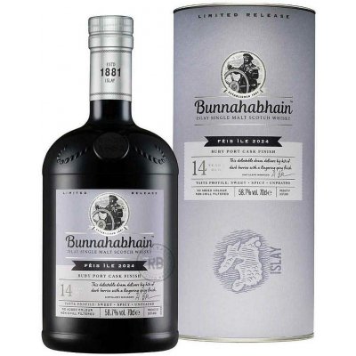 Bunnahabhain 2009 Feis Ile 2024 Ruby Port Cask 58.6% (tuba) – Hledejceny.cz