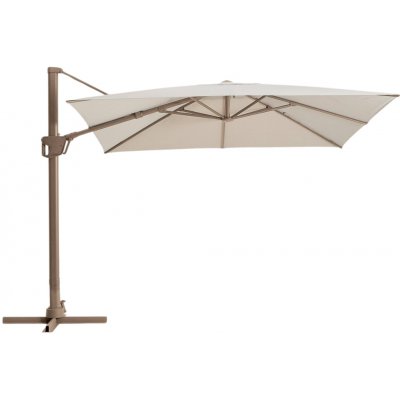Kave Home slunečník Noli 300 x 300 cm Béžový – Hledejceny.cz