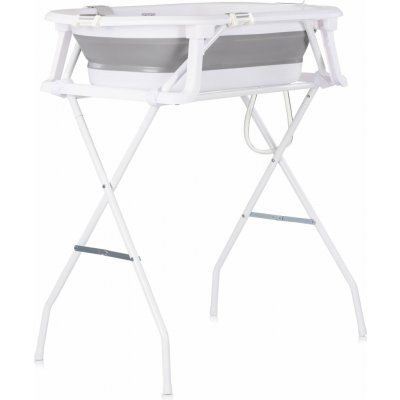 CHIPOLINO Vanička s podložkou a stojanem Malibu Grey – Zboží Dáma