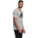 adidas pánské tričko Performance BL SJ T Šedá černá