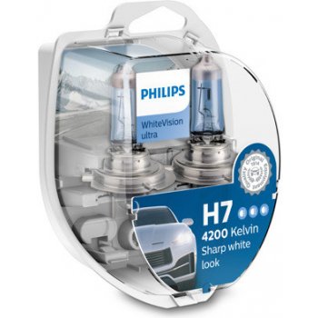 Philips WhiteVision ultra 12972WVUSM H7 PX26d 12V 55W