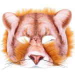 Maska zvíře látková 17x20cm 6 druhů na kartě – Zboží Dáma