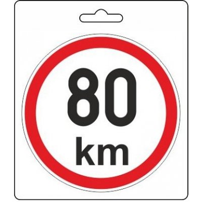 Samolepka omezená rychlost 80km/h (110 mm) – Zboží Živě