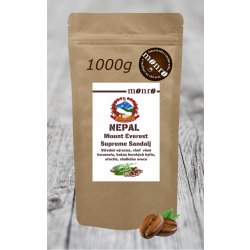 Monro Káva Nepálská Arabika Nepal Mount Everest Supreme Sandalj 1 kg