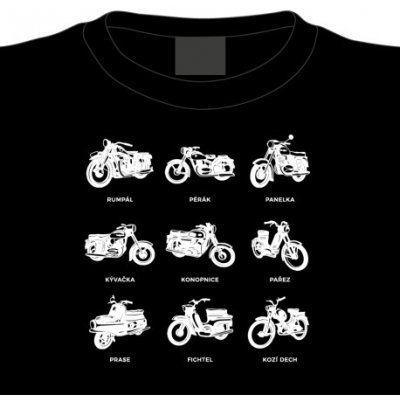 Familium tričko Nezapomenutelné motorky – Sleviste.cz