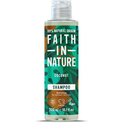 Faith in Nature přírodní šampon kokos 300 ml – Zbozi.Blesk.cz