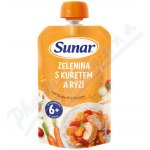 Sunar kapsička Zelenina s kuřetem a rýži 120 g – Sleviste.cz