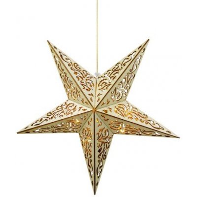 MagicHome Hvězda 10 LED teplá bílá 3xAA + dálkový ovladač 40 cm ST8091486 – Hledejceny.cz