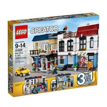 LEGO® Creator 31026 Moto shop a kavárna