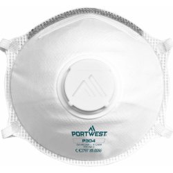 Portwest DOLOMITE P304 respirátor FFP3 s ventilkem 10 ks