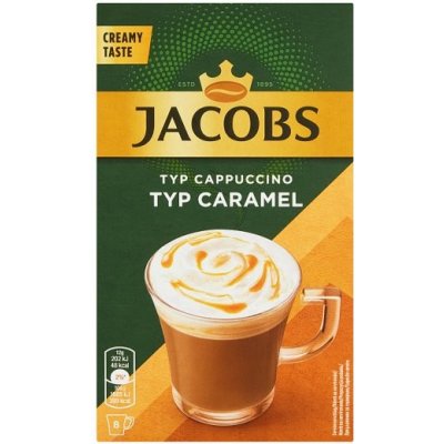 Jacobs Cappuccino Caramel 8 x 12 g – Zboží Mobilmania