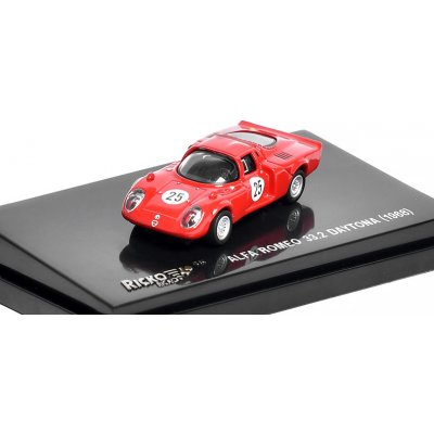 Ricko Alfa Romeo 33.2 Daytona 25 1968 Pinto/Dini 1:87 – Zbozi.Blesk.cz