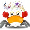 Hračka do vody OEM - Krab plazí interaktivní se zvukem