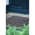 ESSCHERT DESIGN Litinová BEST FOR BOOTS obdelníková s ornamenty červeno-hnědá 72 x 46 cm – Zboží Dáma