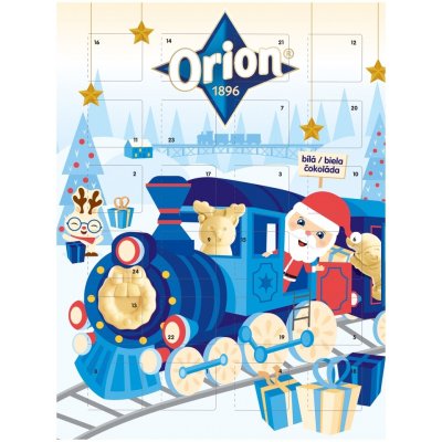 Orion Adventní kalendář bílá čokoláda 85g – Zboží Dáma Orion Adventní kalendář bílá čokoláda 85g – Zboží Dáma