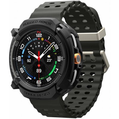 Spigen Rugged Armor Matte Black Samsung Galaxy Watch 8 Classic (46mm) ACS10012 – Hledejceny.cz