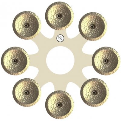 Big Fat Snare Drum Octopus white copper – Sleviste.cz