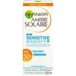 Garnier Ambre Solaire Sensitive Expert opalovací krém na obličej SPF50+ 50 ml – Hledejceny.cz