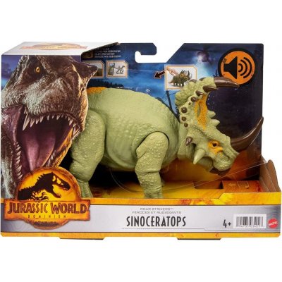 Mattel Jurský svět Nadvláda Ohlušující útok SINOCERATOPS – Hledejceny.cz