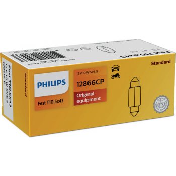 Philips 12866CP C10W SV8,5 12V 10W