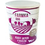 Sokol Falco Farmka Dog kusy jater v hovězím 400 g – Sleviste.cz