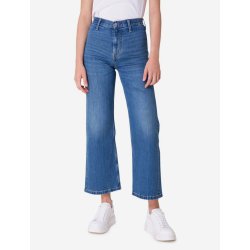 Calvin Klein Jeans dámské zkrácené flared fit džíny modré