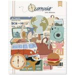 LORA BAILORA Papírové výseky - Ilustrace / Compás – Hledejceny.cz