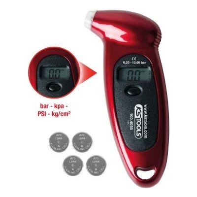 KS TOOLS Tester, tlak pneumatik 100.4055 – Zboží Mobilmania