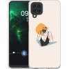 Pouzdro a kryt na mobilní telefon Samsung PROTEMIO 31113 MY ART Ochranný kryt Samsung Galaxy A12 / M12 WOMAN (100)