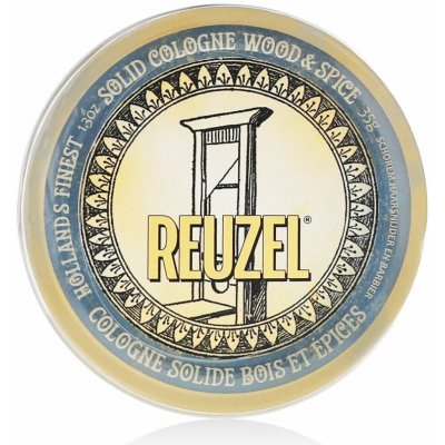 Reuzel Wood & Spice Solid Cologne Balm Tuhá kolínská 35 g – Zboží Dáma