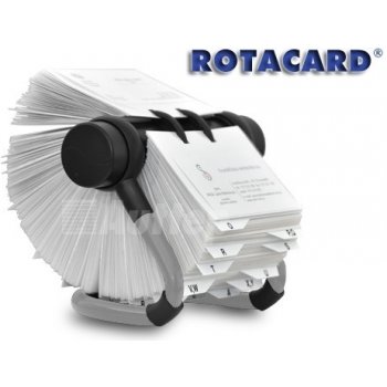 Rotacard Rotační vizitkář šedý