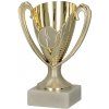 Pohár a trofej Plastová trofej Zlatá 13 cm