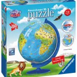 Ravensburger 3D puzzleball Globus anglický 180 ks – Zbozi.Blesk.cz