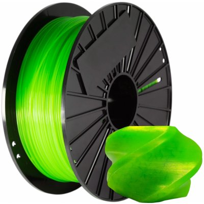 F3D TPU GUMA Zelená Transparentní 0,2kg 1,75 mm – Zboží Živě