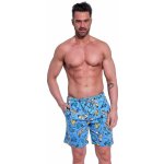 Cornette 698/24 pánské pyžamové šortky modré – Zboží Dáma