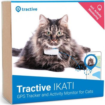 Tractive Cat GPS a GPS obojek pro kočky - sledování polohy a aktivity (2020) TRKAT1