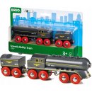 Brio 33697 Rychlý šedý vlak s vagonem