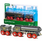 Brio 33697 Rychlý šedý vlak s vagonem – Zbozi.Blesk.cz