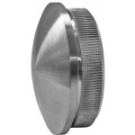 Hahn Steel Ukončení madla D42,4x2 mm , vypouklé - Nerez AISI 304, broušený – Sleviste.cz