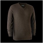 Svetr Deerhunter Kingston V Lovecký merino Dark Elm – Sleviste.cz