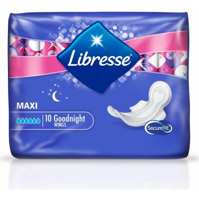 Libresse Goodnight Maxi 10 ks od 38 Kč - Heureka.cz