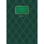 Happy Spirit Sešit Premium zelené kosočtverce A5 tečkované linky – Zboží Dáma