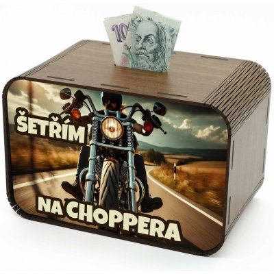 Pokladnička - Šetřím na choppera – Zboží Dáma