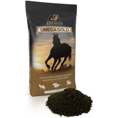 Energys Unikátní krmivo pro koně Omega Gold 15 kg – Zboží Mobilmania