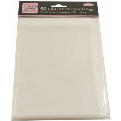 Docrafts Celofánové sáčky C6 120 × 167 mm, samolepicí (50 ks) – Sleviste.cz