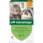 Advantage Spot-on pro malé kočky a králíky 40 mg 1 x 0,4 ml – HobbyKompas.cz