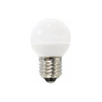 Delock E27 osvětlovací LED žárovka G60 Teplá bílá , keramika 6W